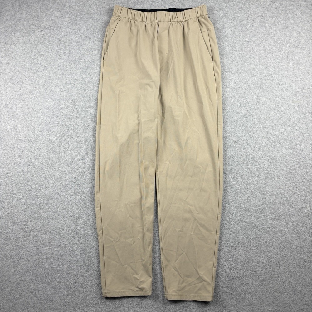 Lululemon Pants Mens Small Trench Beige ABC Warpstreme Pull On Stretch Regular